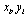 x[i], y[i]